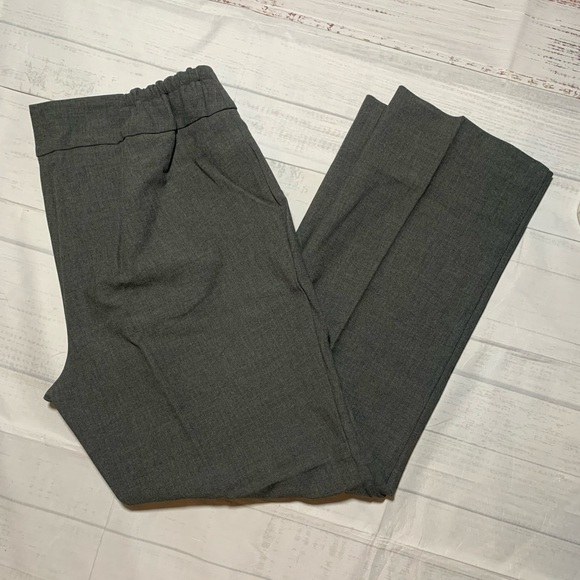NWT Talbots Signature ankle Gray Dress Pants. Petites. Size 14WP. - Picture 2 of 11